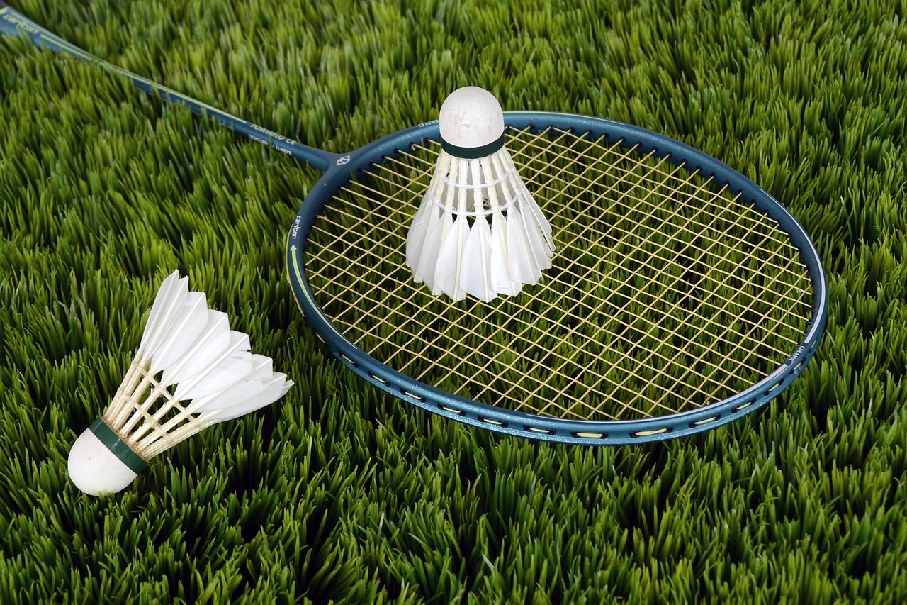 Hraji taky badminton. 